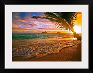 Hawaii, Oahu, Lanikai Beach At Sunrise