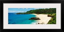 Hawaii, Oahu, Waimea Bay, View Of Beach And Ocean