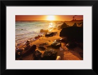 Rocky Shoreline, Hawaii, Usa