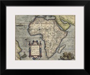 Antique Map of Africa, 1570