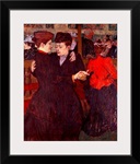 At the Moulin Rouge: The Two Waltzers, 1892 (board)