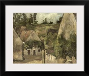 Crossroads at the Rue Remy, Auvers, c.1872 (oil on canvas)