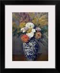 Dahlias, c.1873 (oil on canvas)