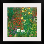Farm Garden with Flowers (Brewery Garden at Litzlberg on the Attersee) c.1906