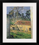 Farmyard at Auvers, c.1879 80 (oil on canvas)