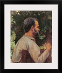 Head of a Man, Monsieur Etienne Devismes, 1882 (oil on canvas)
