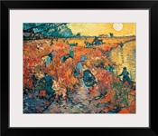 Red Vineyards at Arles, 1888 (oil on canvas)