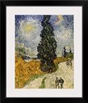 Road with Cypresses, 1890 (oil on canvas)