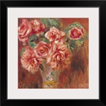Roses in a Vase, c.1890 (oil on canvas)
