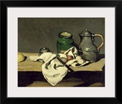 Still Life with a Kettle, c.1869 (oil on canvas)
