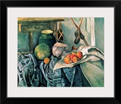 Still Life with Pitcher and Aubergines (oil on canvas)