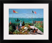 The Terrace at Sainte Adresse, 1867 (oil on canvas)