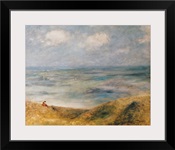 View of the Sea, Guernsey (oil on canvas)