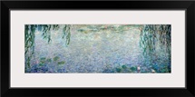 Waterlilies: Morning with Weeping Willows