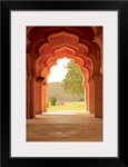 Arches of Lotus Temple, Hampi, Karnataka, India.