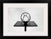 Basketball hoop.