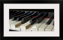 Piano keyboard.