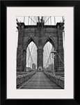 The Brooklyn Bridge in New York City.