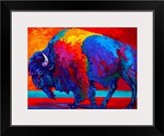 Abstract Bison
