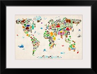 Animal World Map