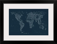 City Names World Map
