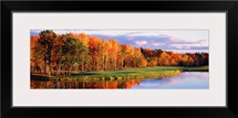 Fall Golf Course New England