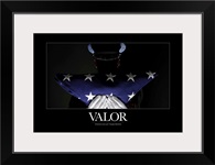 Military Motivational Poster: Valor