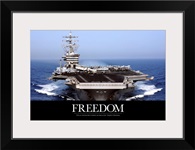 US Navy Poster: USS Dwight D. Eisenhower