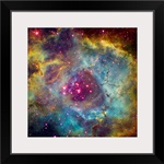 Rosette nebula NGC 2244 in Monoceros