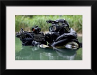 Special Forces combat diver takes a look at his compass