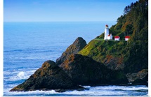 Heceta Head Lighthouse, Oregon, Usa