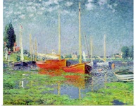 Argenteuil, c.1872 5 (oil on canvas) (see also 287548)