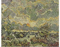 Autumn landscape, 1890 (oil on canvas)