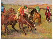 Before the Race, c.1882 (oil on panel)
