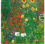 Farm Garden with Flowers (Brewery Garden at Litzlberg on the Attersee) c.1906