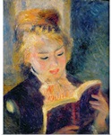 Girl Reading, 1874 (oil on canvas)
