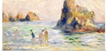 Moulin Huet Bay, Guernsey, c.1883 (oil on canvas)