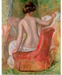 Nude in an Armchair, 1900 (oil on canvas)