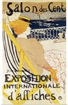 Poster advertising the Exposition Internationale dAffiches, Paris, c.1896 (colour litho)