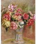 Roses in a Sevres vase