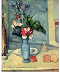 The Blue Vase, 1889 90 (oil on canvas)