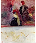The Box at the Mascaron Dore, 1893 (oil on canvas)