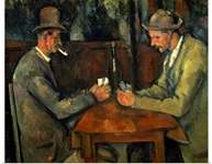 The Card Players, 1890 95 (oil on canvas)