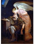 The Dream of the Poet or, The Kiss of the Muse, 1859 60 (oil on canvas)