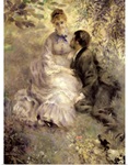 The Lovers, c.1875 (oil on canvas)