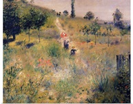 The Path through the Long Grass, c.1875 (oil on canvas)
