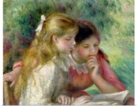 The Reading, c.1890 95 (oil on canvas) (see also 145689)