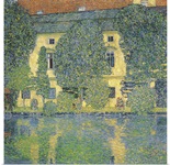 The Schloss Kammer on the Attersee III, 1910 (oil on canvas)