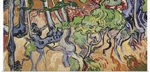 Tree roots, 1890 (oil on canvas)