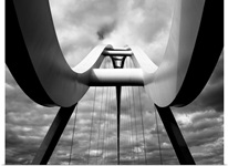 Infinity Bridge in Teeside.